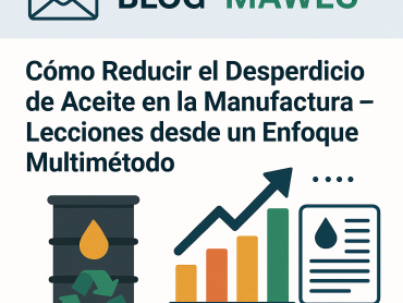 🛢♻ Cómo Reducir el Desperdicio de Aceite en la Manufactura – Lecciones desde un Enfoque Multimétodo